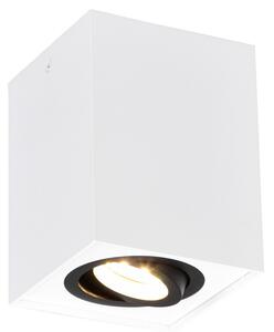 Trio Lighting Biscuit plafond GU10 vit/ svart -