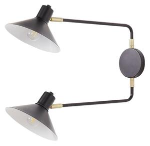 Paleki Vägglampa E27 - Svart