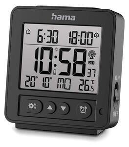 HAMA Digital Alarm Clock "Rhodos" DCF Black