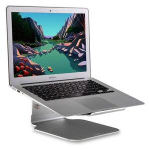 DESIRE2 Laptopställ Riser Elevator Justerbar Universal Silver