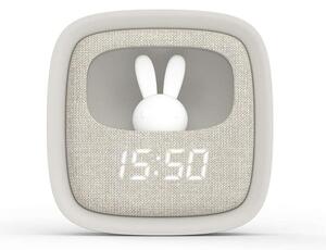 MOB Alarm Clock with Light Billy Clock Grey