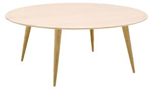 Naver Collection - AK 2550 Point Soffbord, Höjd 46 cm, Såpad ek, Ben i samma trä, Utan stålfot - Soffbord - Nissen & Gehl - Träfärgad - Trä