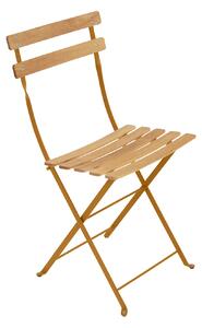 Fermob - Bistro Natural Chair, Gingerbread - Balkong- och caféstolar - Brun - Metall/Trä