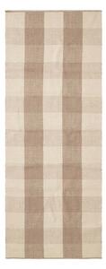 Lexington Checked Jute Matta 80x220 Beige