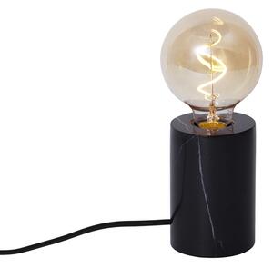 Modern bordslampa svart marmor - Marissa