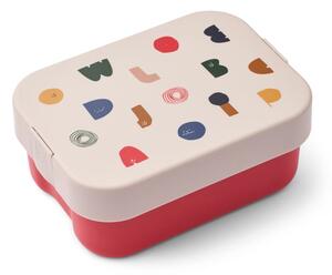 LIEWOOD - Kamil Lunchbox - Matlåda för barn - 2504 Characters / Sandy - L14.1 x W19.7 x H7.8 cm