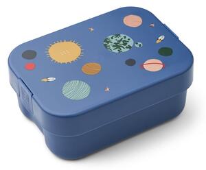 LIEWOOD - Kamil Lunchbox - Matlåda för barn - 2510 Universe / Classic Navy - L14.1 x W19.7 x H7.8 cm