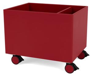 Montana - Colour Box III – S1162 - Med Hjul - Förvaringslådor - Beetroot - W69,6 X H37,8 X D35,4 cm