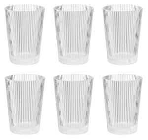 Stelton - Pilastro Dricksglas 0,24 L 6 Stk - Dricksglas - Søren Refsgaard - Transparent