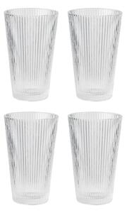 Stelton - Pilastro Dricksglas 0,35 L 4 Stk - Dricksglas - Tias Eckhoff - Transparent