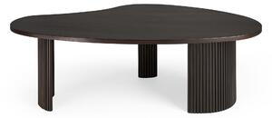Ethnicraft - Boomerang Coffee Table Varnished Mahogany - Dark Brown - Soffbord - Brun - Trä