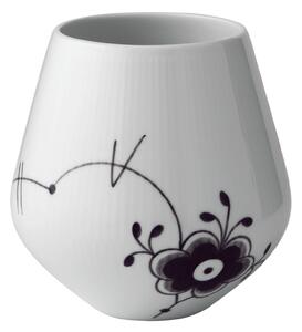 Royal Copenhagen - Black Fluted Mega Vas 15 cm - Vaser - Karen Kjældgård-Larsen