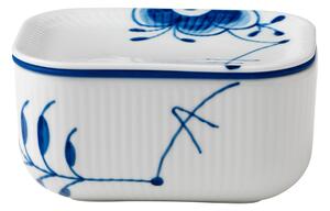 Royal Copenhagen - Blue Fluted Mega Smörask Med Lock 42 cl - Serveringsskålar - Karen Kjældgård-Larsen - Porslin