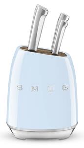 Smeg - Knivblock Pastel Blue - Knivset