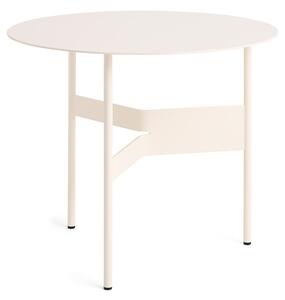 HAY - Shim Coffee Table Ø54 X H44 Eggshell - Soffbord - Jonas Trampedach - Vit - Metall