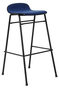 HEM - Touchwood Bar Stool - Cobalt/Black - Barstolar - Lars Beller Fjetland - Svart,Blå - Metall/Trä/Syntetiskt/Ull