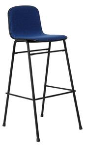HEM - Touchwood Bar Chair - Cobalt/Black - Barstolar - Lars Beller Fjetland - Svart,Blå - Metall/Trä/Syntetiskt/Ull