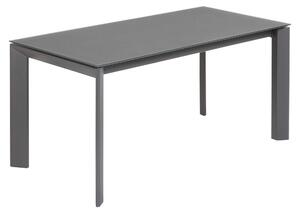 Utdragbart bord m glas Axis 160 (220) cm