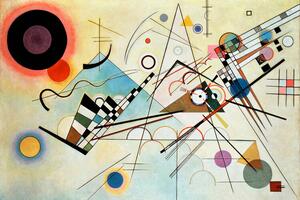 Bildreproduktion Komposition VIII. (1915), Wassily Kandinsky