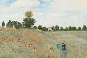 Bildreproduktion Wild Poppies, near Argenteuil (1873), Claude Monet
