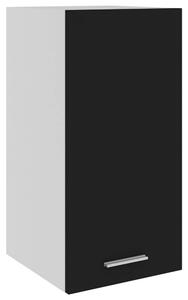 Väggskåp svart 29,5x31x60 cm spånskiva - Svart