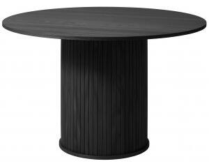 Mood runt bord i svartbetsad ek - Ø120 cm - Runda matbord, Matbord, Bord