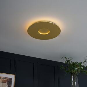 Modern taklampa guld 40 cm inkl. LED 3-stegs dimbar - Morning