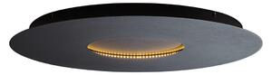 Modern taklampa svart 60 cm inkl. LED 3-stegs dimbar - Morning