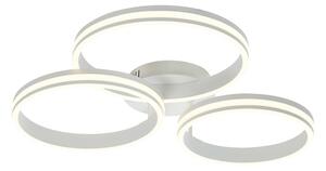 Taklampa vit inkl. LED 3-stegs dimbar 3-ljus - Navara