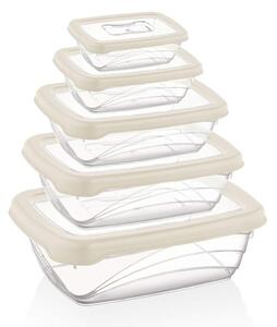 Herzberg Bio Saver Box Set i 5 delar Elfenben