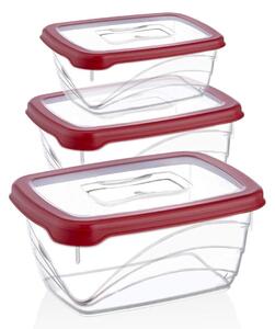 Herzberg 3 Delar Extra Djup Bio Saver Box Set Röd