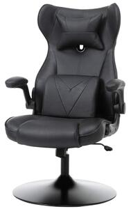 Ergonomisk Kontorsstol med Vippfunktion, Svart