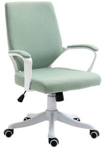 Ergonomisk Grön Kontorsstol med Ryggstöd