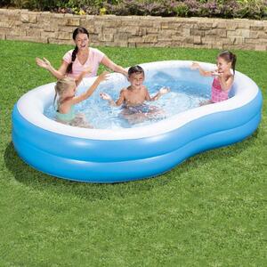 Bestway Familjepool Big Lagoon 262x157x46 cm