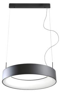 Redo 01-924 - LED ljuskrona med textilsladd BOND LED/47W/230V 3000K grå