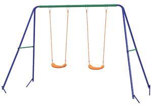 Gungställning för Barn, Stål, 2 Gungor, 3-8 År