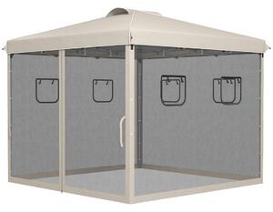 Pop Up Tält 3x3m med Mesh Gardiner och UV-Skydd