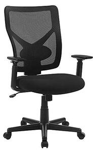 Ergonomisk kontorsstol i mesh med svankstöd