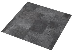 PVC-golvbrädor självhäftande 5,11 m² trästruktur grå