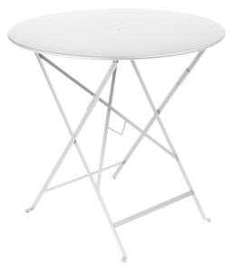 Fermob - Bistro Table Ø 77 cm, Cotton White - Balkong- och cafébord - Vit - Metall