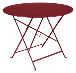 Fermob - Bistro Table Ø 96 cm, Chili - Balkong- och cafébord - Röd - Metall