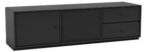 Montana - OCTAVE VI TV Bench, 06-Plinth3cm, 05 Black - TV-bänkar - Peter J. Lassen - Grå - MDF