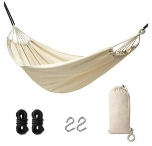 Boho Hängmatta 200cm Ecru – Utomhusavkoppling