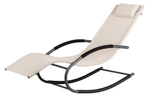 Ergonomisk Väderbeständig Solstol för Utomhusbruk