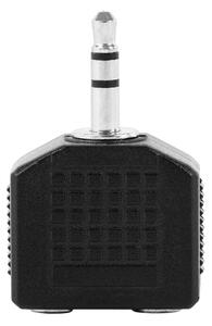 Adapter 3,5mm hane - 2 x 3,5mm honor