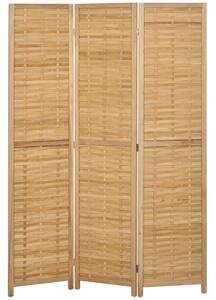 Hopfällbar Rumsavdelare av Bambu, 120x170cm