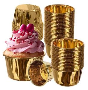 Muffinsformar i silikon, återanvändbara 50-pack