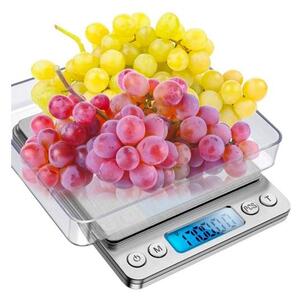 Digital köksvåg 2kg med hög precision