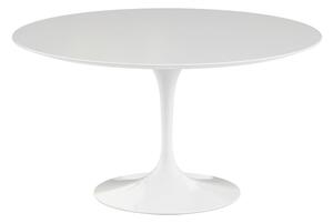 Knoll - Saarinen Round Table - Matbord, Ø 137 cm, Vitt underrede, skiva i Vit laminat - Matbord - Eero Saarinen