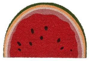 Halvrund dörrmatta vattenmelon